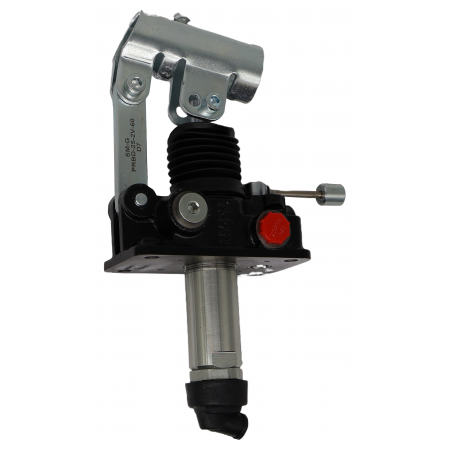 POMPA HYDRAULICZNA RĘCZNA DWUSTRONNA 25cm3 PRBD + ZBIORNIK 3L